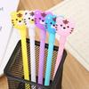 School Season 10pcs 0.5mm Cartoon Cat Gel Pen Creative Stationery Tiger Pen Cute Happy Little Tiger Gel Pen