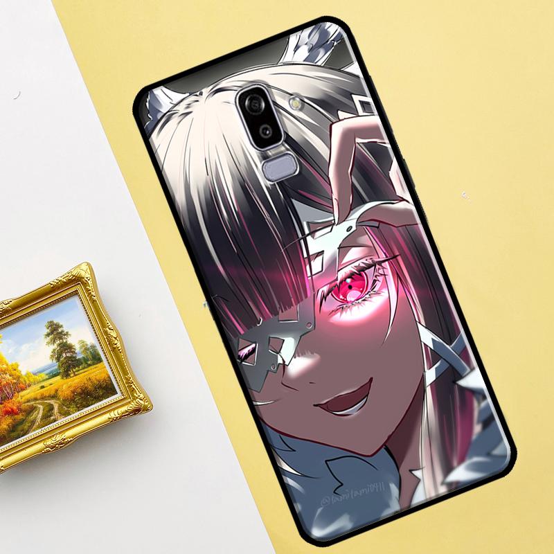 Чехол Genshin Impact Коломбина для Samsung Galaxy A3 A5 2017 J1 J3 J7 J5 2016 A6 A8 A7 A9 J8 J4 J6 Plus 2018 Чехлы