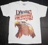 Футболка Lynyrd Skynyrd Лицензированная Двусторонняя Концертная Мужская S Оверсайз Белая Новая