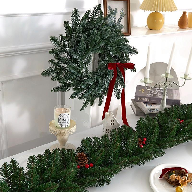 Christmas Wreath Decorations Door Window Display Holiday Party Home Garden Ornament