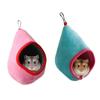 Hamster Bed Hanging House Hammock Cotton Cage Sleeping Nest Pet Bed Rat Hamster Toys Cage Swing Small Pet Hamster Accessories