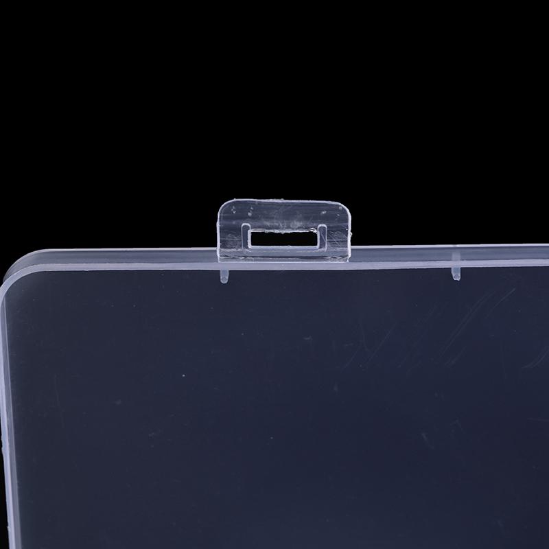 24 Compartments Plastic Box Case Jewelry Bead Storage Container Craft Organizer