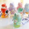 600ml Cute Water Bottles for Children Portable Student School Travel Large Capacity Cartoon Water Bottles Leak Proof Water Cup