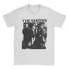 Футболка в винтажном стиле карандашного рисунка The Smiths для мужчин женщин Музыкальная Повседневная Хлопковая Футболка Футболка с коротким рукавом Печать Одежда