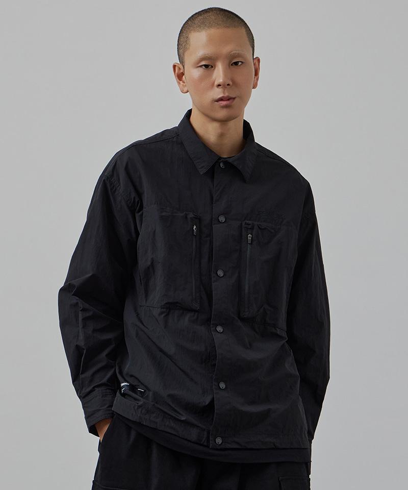 LIFEWORK Square Pocket Snap Shirt Jacket