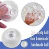 Diy Handmade Ball Trp Stress Relief Toys Jelly Grain For Relaxation 9cm Big Toys Reboun H1U0