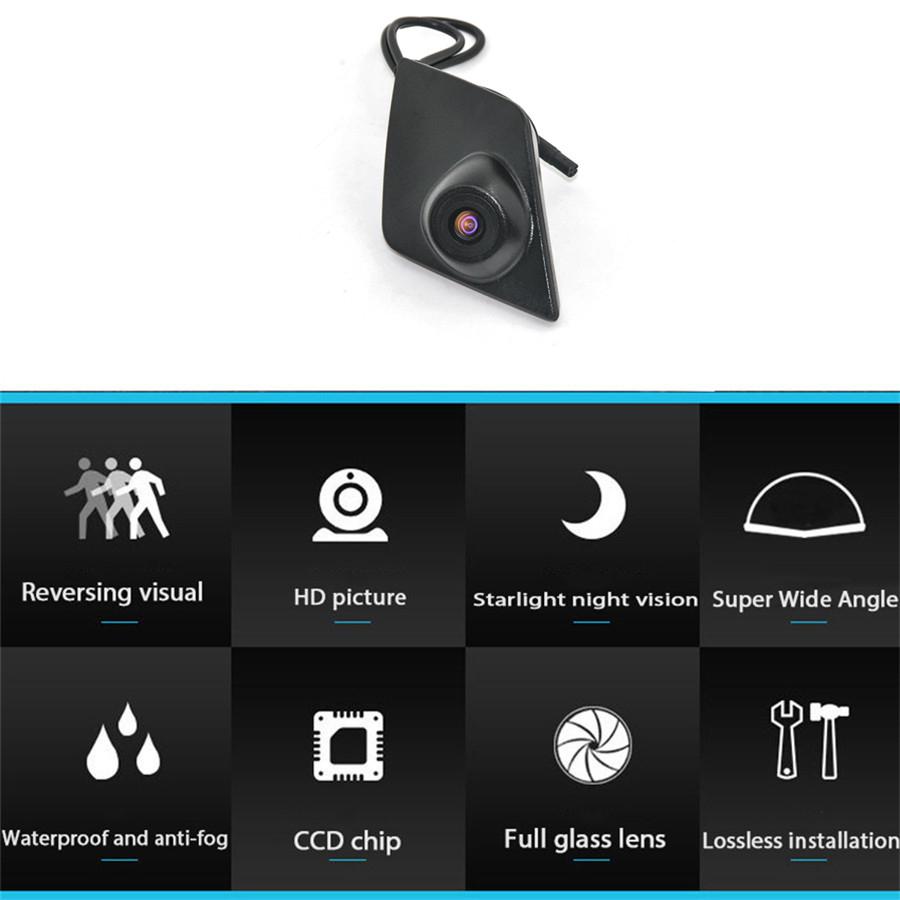 CCD 170° HD Автомобильная передняя камера помощи при парковке Водонепроницаемая для Renault Koleos/Kadjar
