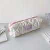 Stationery Organizer Large Pen Bag Cream Candy Color Pencil Case Creative Cosmetic Bag  Girls/Boys