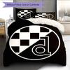 DZG club Bedding Quilt Set Quilt Cover Pillowcase Home Decoration Birthday Gift (1 * duvet cover + 2 * pillowcase, without core)