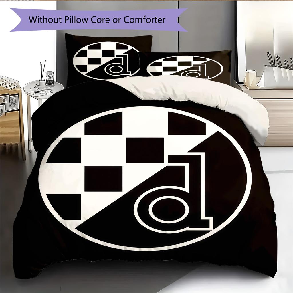 DZG club Bedding Quilt Set Quilt Cover Pillowcase Home Decoration Birthday Gift (1 * duvet cover + 2 * pillowcase, without core)