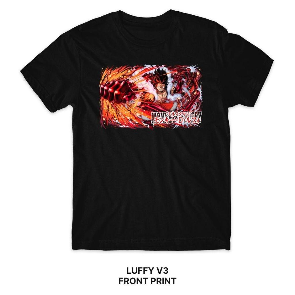Anime ONE PIECE Luffy Men Women Summer T-shirt Oversized Harajuku Oversized Retro Print Short Sleeve Casual and Comfortable Y2k