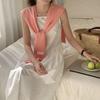 Fake Collar Knit Scarf Blouse Shoulders Knotted Cape Elegant Knitted Shawl  Girl