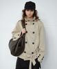 MIDNIGHT MOVE Sh Trench Coat (Beige)