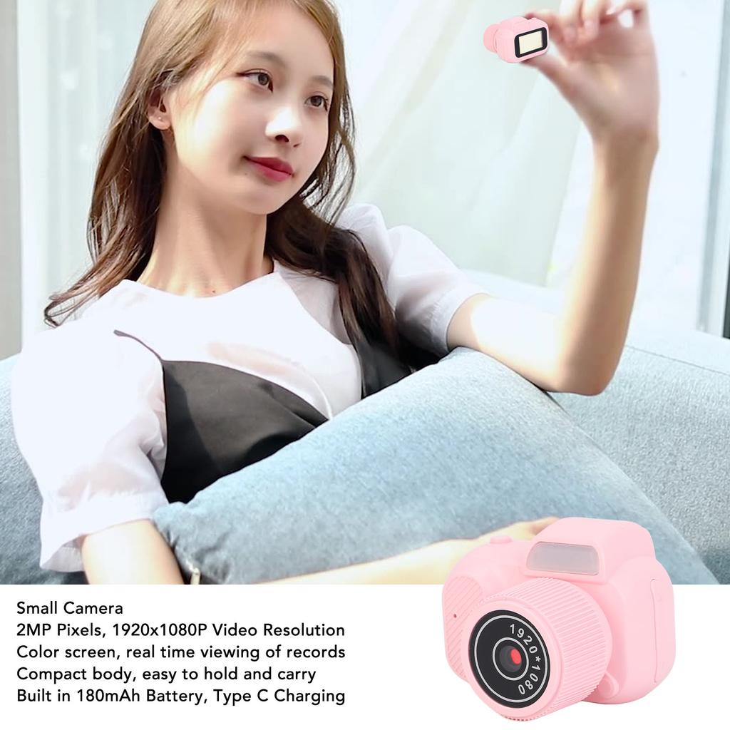 Keychain Camera 2MP Photo 1920x1080P Video Retro CCD Recorder for Campus and Outdoor Photography