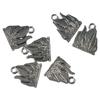 100Pcs Antique Silver Flame Charm Alloy DIY Charm Useful Accessory Small Flame Charm  Anklets