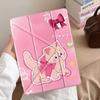 Розовый чехол-держатель с котиком для планшета iPad Pro 11-го 10-го 9-го 8-го 7-го 12,9 дюйма Pro 2025 Mini 6 7 Air 4 5 M3 M2 1 2 M4 11 дюймов