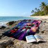 1pc UFO Robot Grendizer8 Beach Towel, Beach and Seaside Swimming Pool Equipment, Fashion Pattern, Rectangular, Travel Essentials
