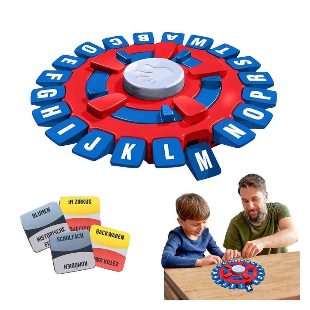 Игра в слова Быстрая семейная настольная игра. Выберите категорию и соревнуйтесь с таймером, чтобы стать последним игроком. Обучающая игра. Отлично подходит для всех возрастов.