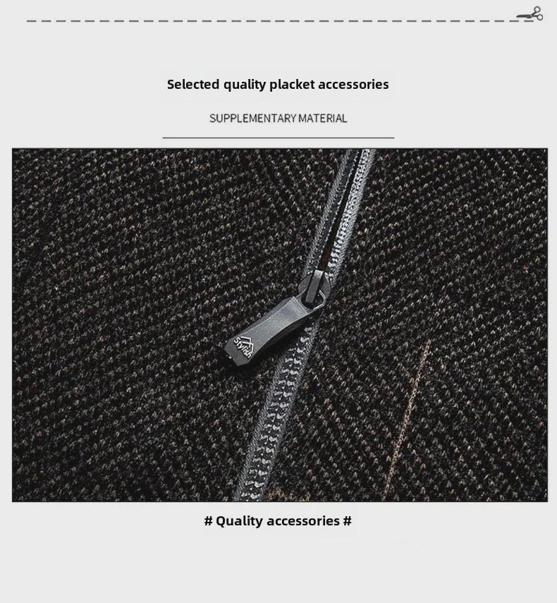 Men’s Chenille Winter Coat: Thickened Velvet Jacket for Middle-Aged & Elderly Dad