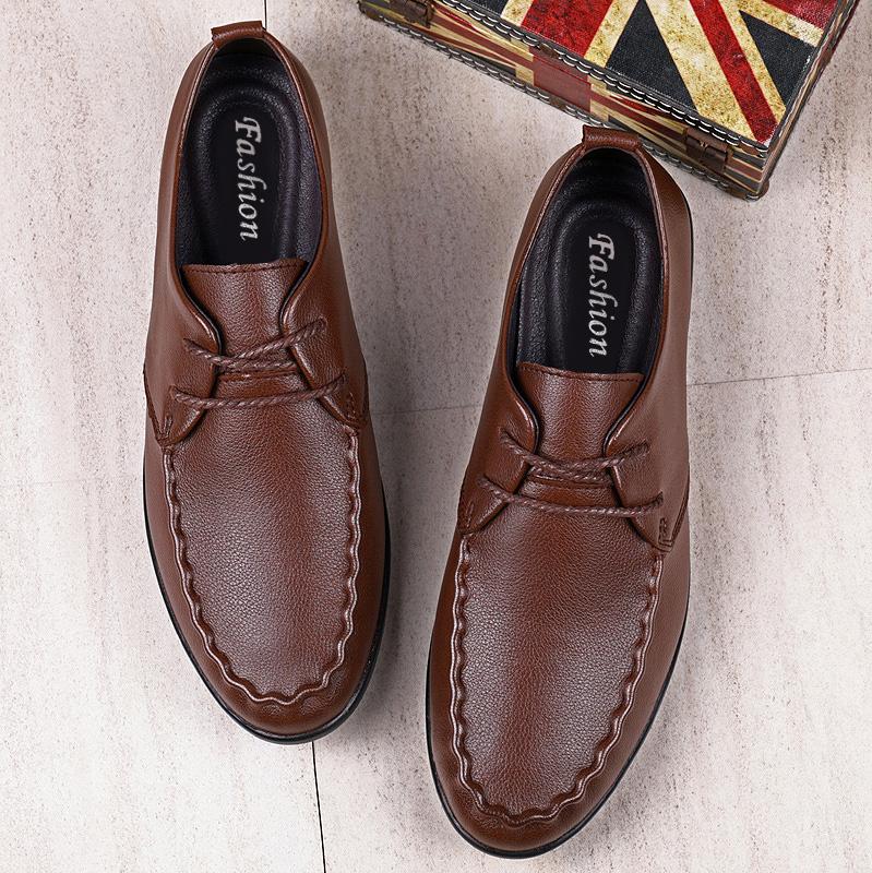 Мужская деловая обувь ручной работы, горячая распродажа, повседневная обувь на шнуровке, новые дизайнерские оксфорды, удобные мужские мокасины для отдыха и прогулок на плоской подошве