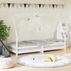 Children's Bed Frames - VIDAXL - 90x200 Cm - Solid Pine Wood - House Design - 1 Place