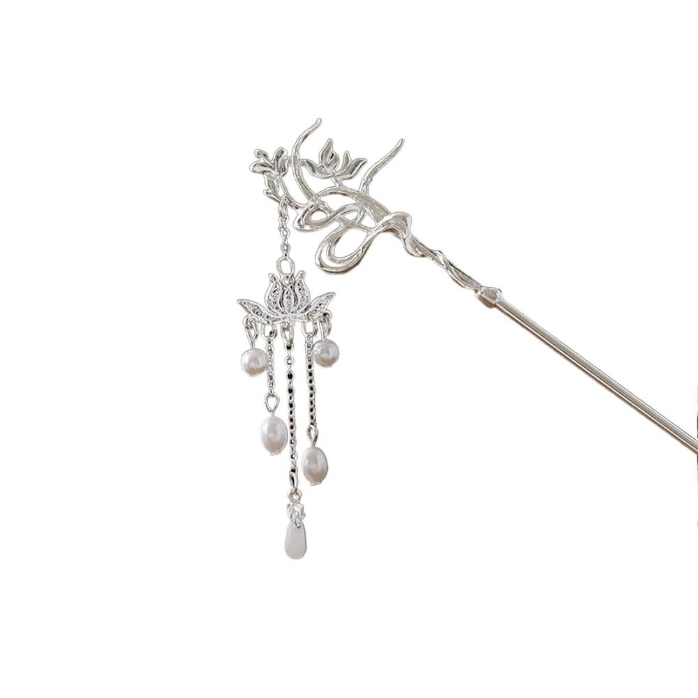 Кисточка цинковый сплав цинковый сплав жемчужный аксессуар для волос женская шпилька для волос заколка для волос в китайском стиле заколка для волос вилка для волос