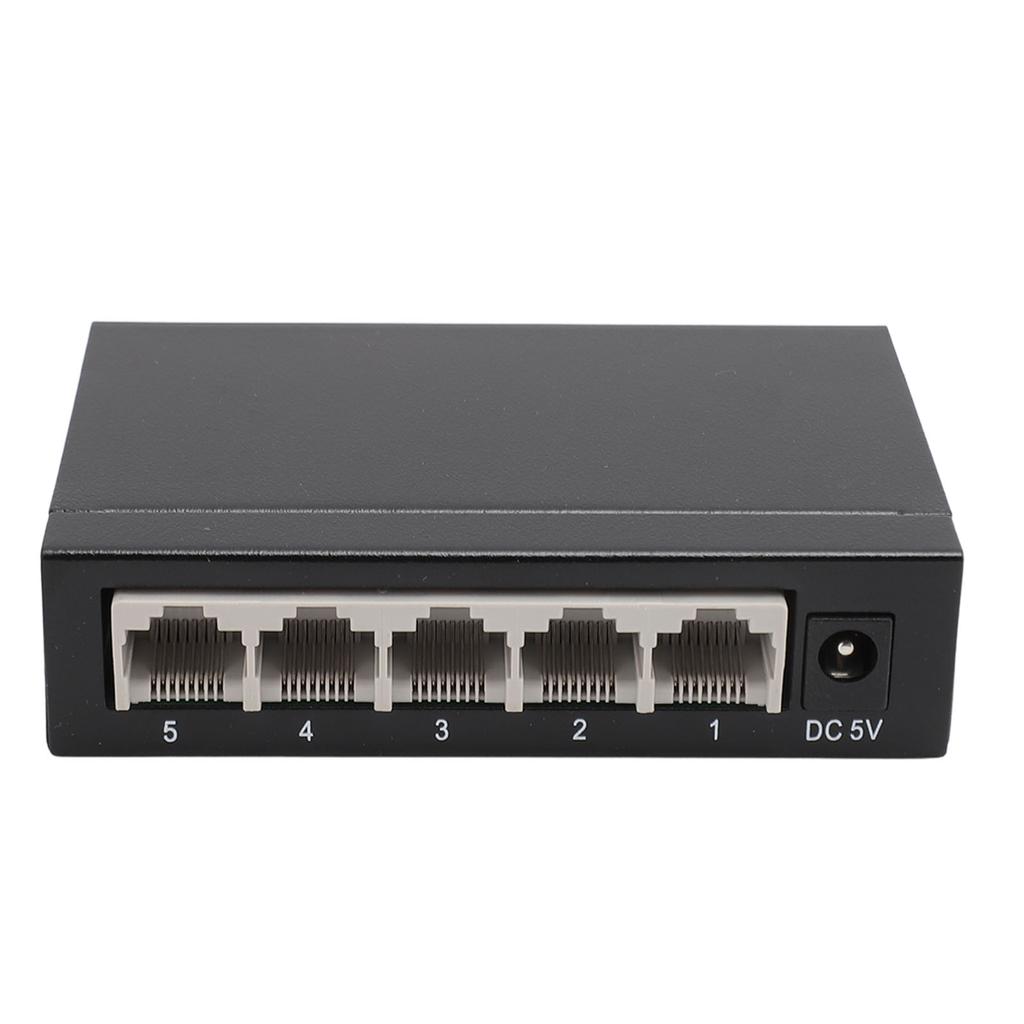  Портовый Ethernet-коммутатор Профессиональный высокоскоростной сетевой коммутатор с металлическим корпусом 10-100 Мбит/с для дома