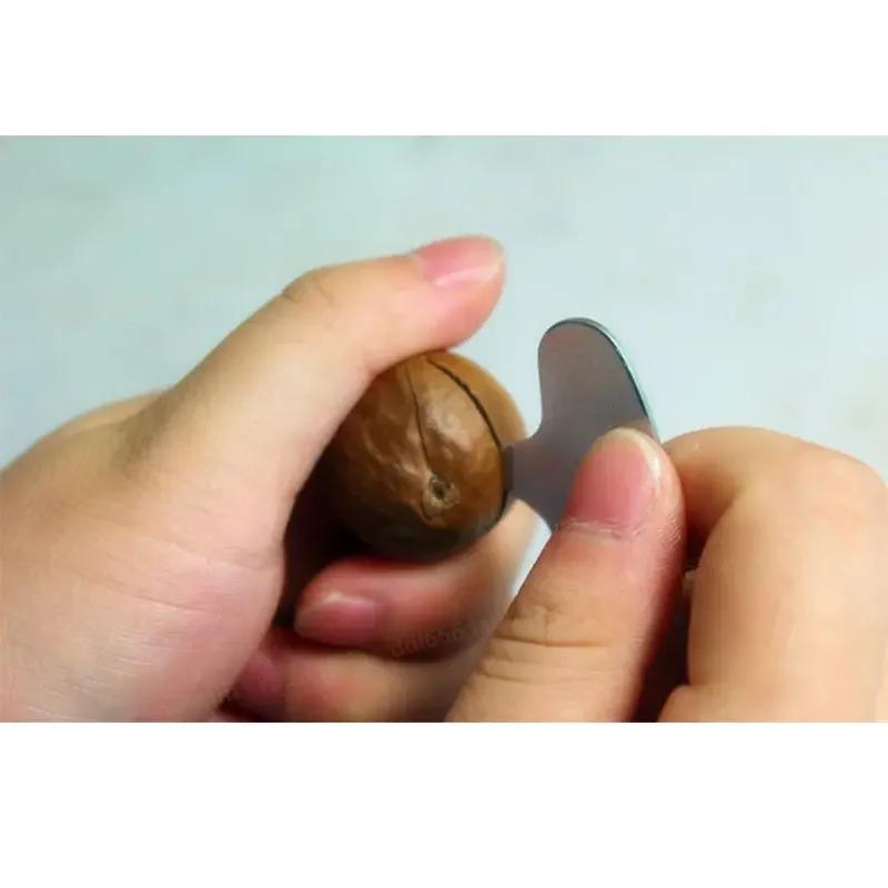 1-4 шт./набор мини-орехоколов из нержавеющей стали, открывалка для орехов макадамия, портативные походные кухонные принадлежности, инструменты для орехов