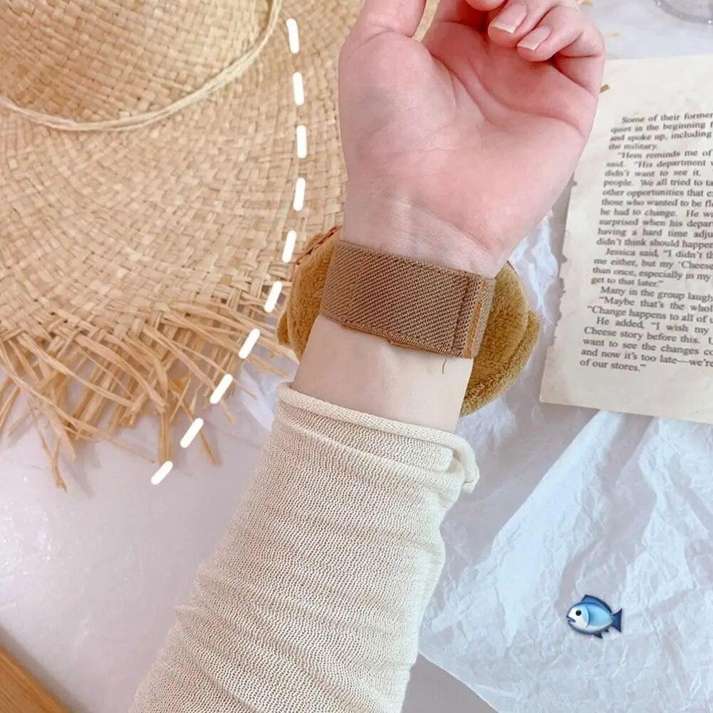 Милый регулируемый мягкий кошелек для монет с сумкой на запястье, школьная подвеска, плюшевая сумка, сумка на молнии