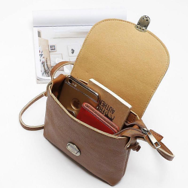 Small Women's Shoulder Bag, Shoulder Bag for Women Mobile Phone Bag Vintage Needs Messenger, Shoulder Bag, Messenger Bag, Handbag Light Brown