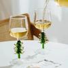 Christmas Gifts Wine Glasses Daily Parties Champagne Juice Drinks Water Glasses Living Room Table Decorations