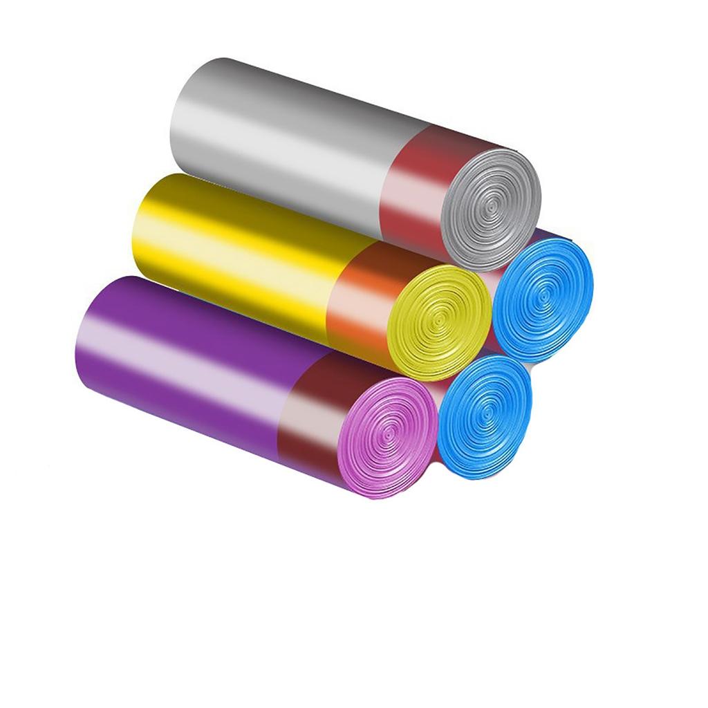 Drawstring Portable Garbage Plastic Bag Automatic Closing Thickening Kitchen