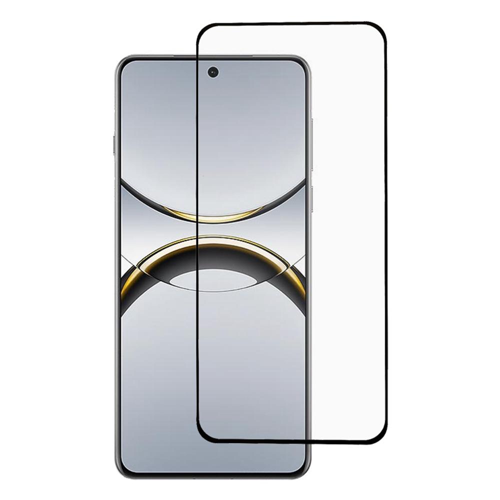 For Oppo Find X8 Pro 5G/Reno13 Pro 5G Screen Protector Silk Printing Full Cover Full Glue Curved Tempered Glass Film