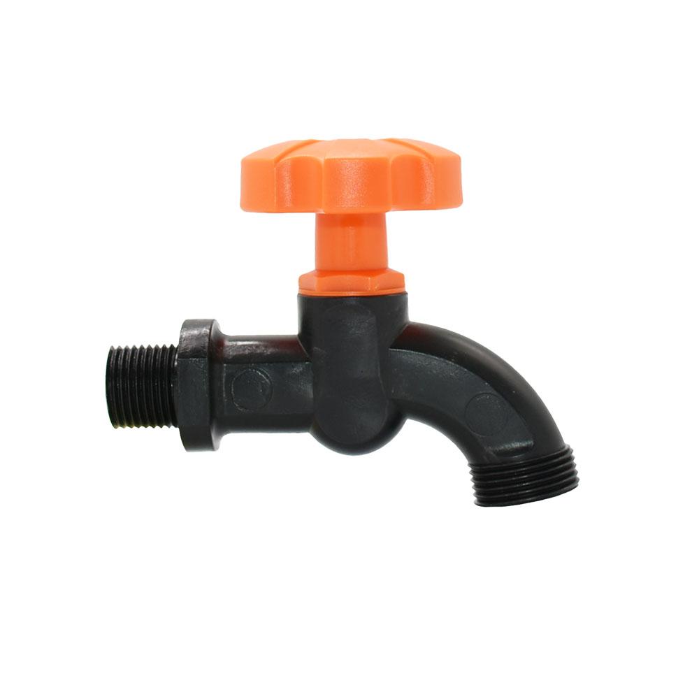 Адаптер для крана с резьбой 1/2 3/4 дюйма S60 IBC для резервуара с водой, аквариума, сменный дренажный фитинг, клапан для садового крана