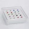 Bluelans Earrings Stud Jewelry Women Nose Flower  Body Piercing 20Pcs/Box