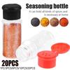 100ml Plastic Spice Salt Pepper Shakers Seasoning Jar BBQ Condiment Vinegar Bottling