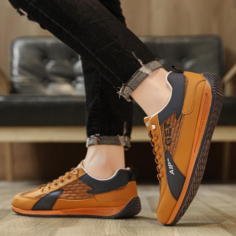 Мужские кроссовки, роскошные уличные теннисные прогулочные туфли для мужской обуви, трендовые легкие повседневные кроссовки, обувь для скейтборда, лоферы на плоской подошве