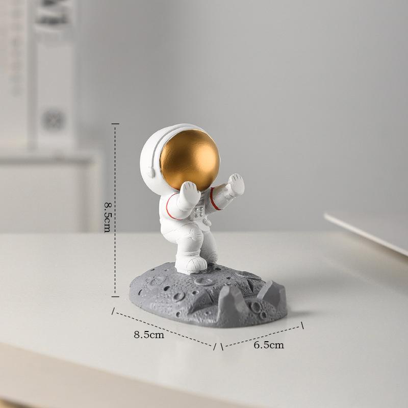 Violent Bear Decoration Creative Light Luxury Mobile Phone Holder Home Living Room Study Desktop Cute Lazy Bracket Decoration
