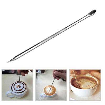 Yousheng Art Pen булавка для латте кофейная гирлянда игла из нержавеющей стали капучино поворотный инструмент безвкусный молочный контейнер окрашенные инструменты для латте кофе