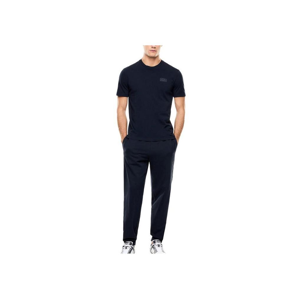 Emporio Armani Мужская футболка EA7 с принтом логотипа, круглым вырезом, коротким рукавом, топ 7M001487-AF17789-UB102