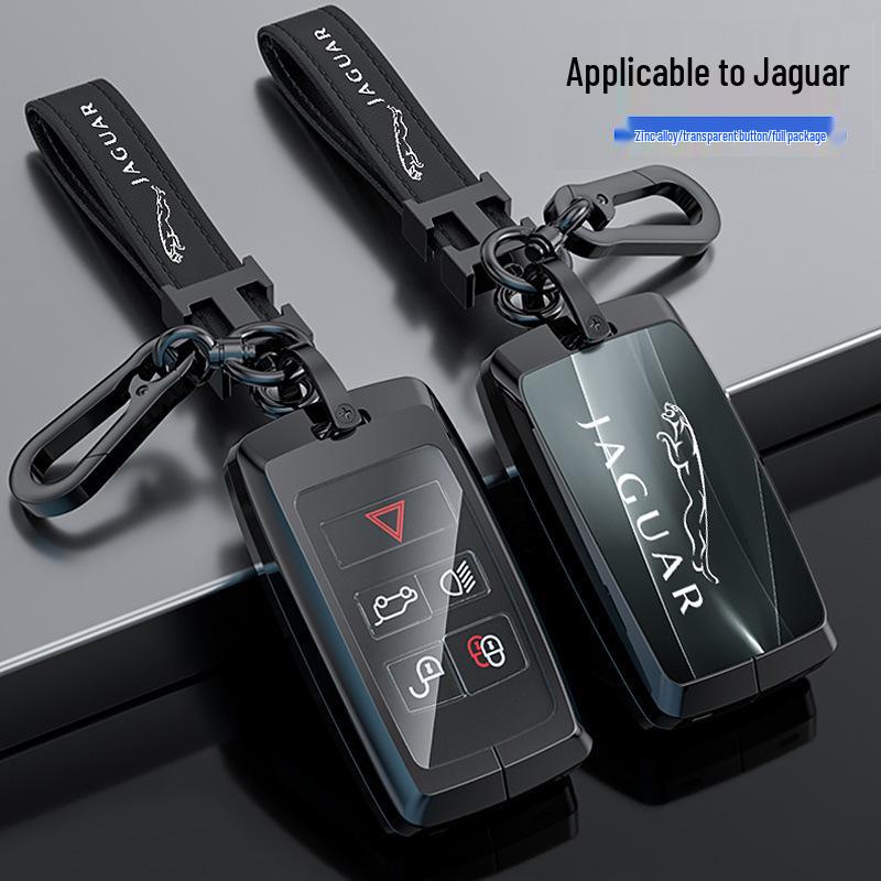 Jaguar Key Cover for XEL, XFL, E-Pace, F-Pace, F-Type, XE, XF, I-Pace, XJL Models (Unisex)