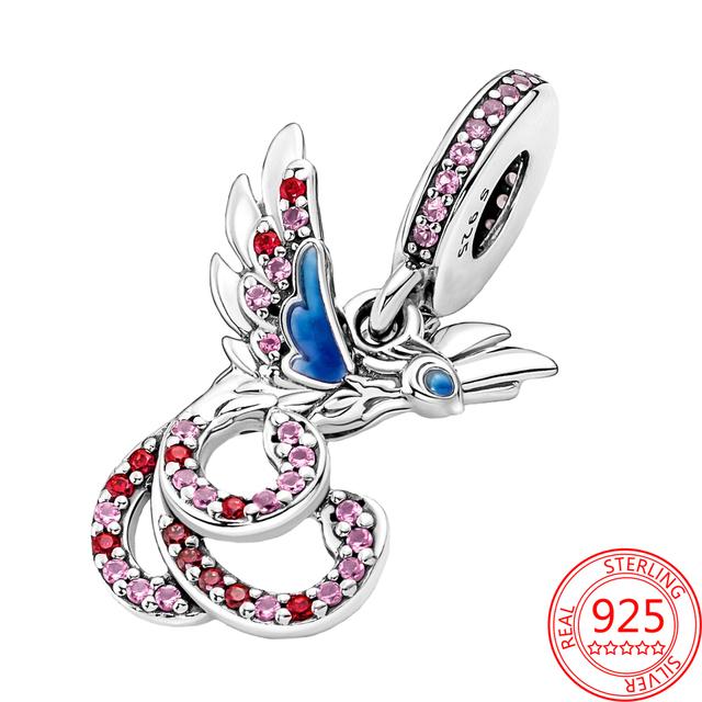 Новые подвески-замки и ключи из стерлингового серебра 925 пробы, подходят для браслета 925 пробы, для женщин, изящные ювелирные изделия своими руками, подарок