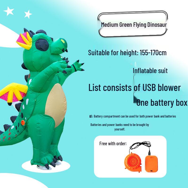 Inflatable Adult Mascot Costume for Creative Dance and Pranks