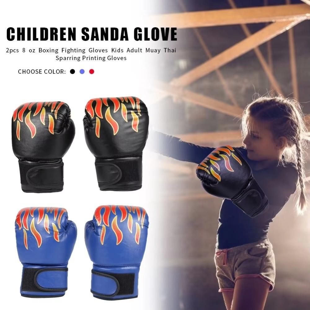 Breathable Kickboxing Gloves Muay Thai Boxing Gloves Karate Equipment Sparring Gloves Home Sport
