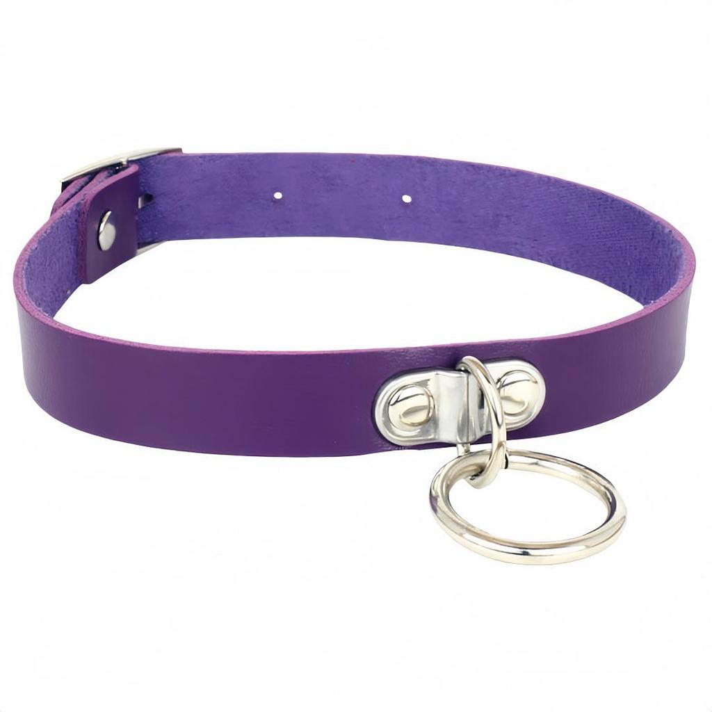 Браслет-колье из искусственной кожи в стиле панк-заклепок «Love Lock» в стиле Харадзюку — японская и корейская серия «Маленький дьявол»