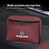 PU Leather Car Storage Organizer Bag Pocket For Volvo Xc60 XC40 EX40 Xc90 S60 S90 EX30 V40 V60 V50 V90 S80 C40 V70 XC70 C30 EX90