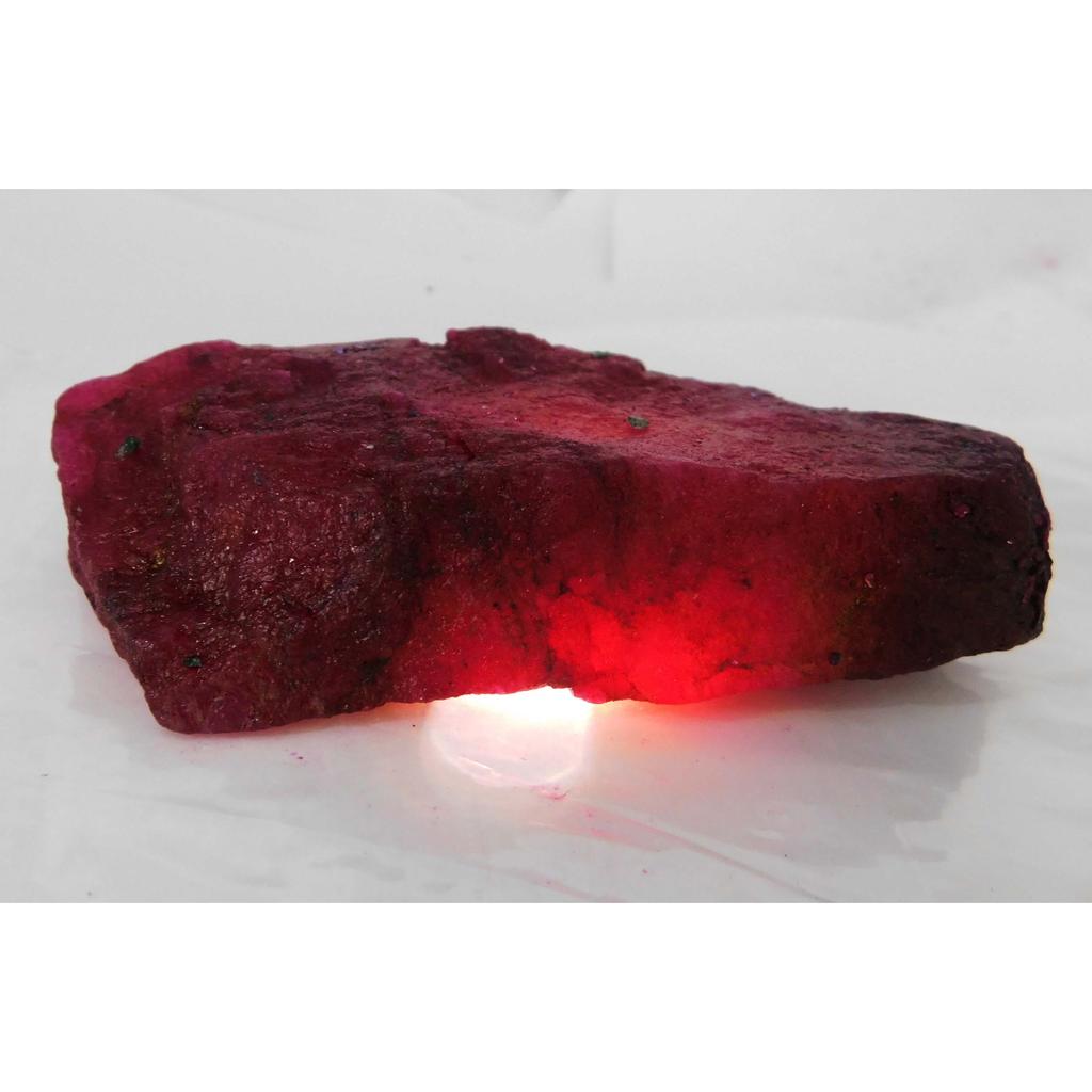Earth Mined Red Huge Rough 960 Ct Natural Ruby Loose Gemstone