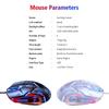 FONKEN USB Wired Gaming Mouse Mute 6 Button With Led Backlight Online Games Competitive Mouse For PC Laptop Computer Accessories