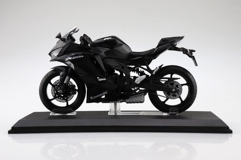 AOSHIMA Skynet Scale Completed Model Motorcycle Kawasaki Ninja Metallic Spark black 1/12 ZX-25R