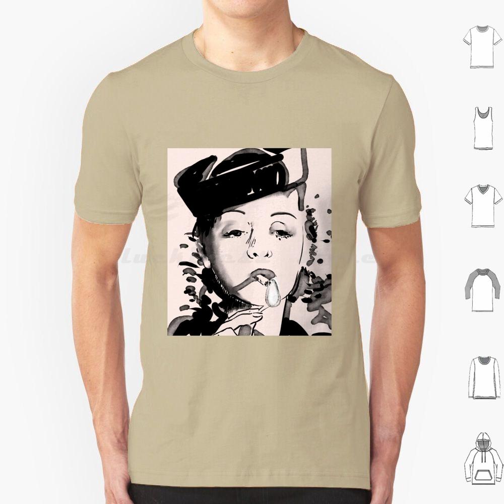Bette Davis Smoking T Shirt Cotton Men Women DIY Print Flame Firestarter Bette Davis Movie Cinema Actress Portrait Famale Hat
